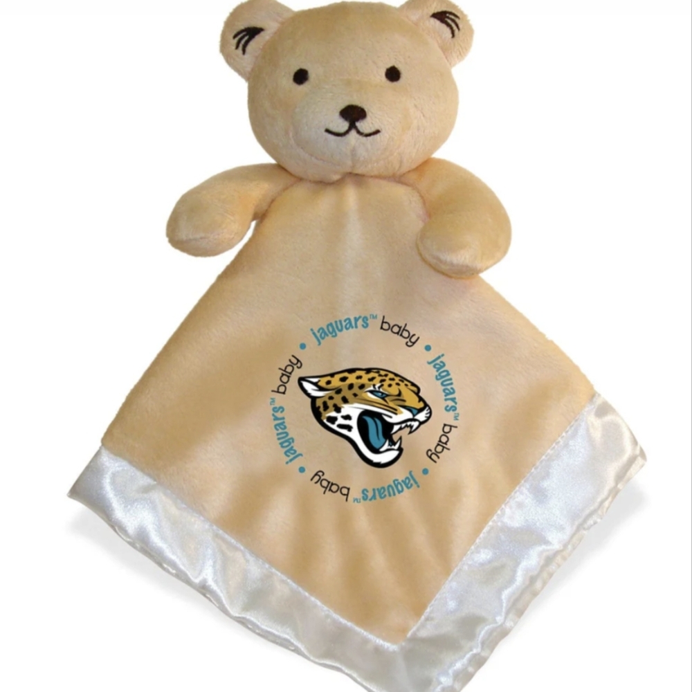 Baby security blanket Lovey Jacksonville Jaguars NFL